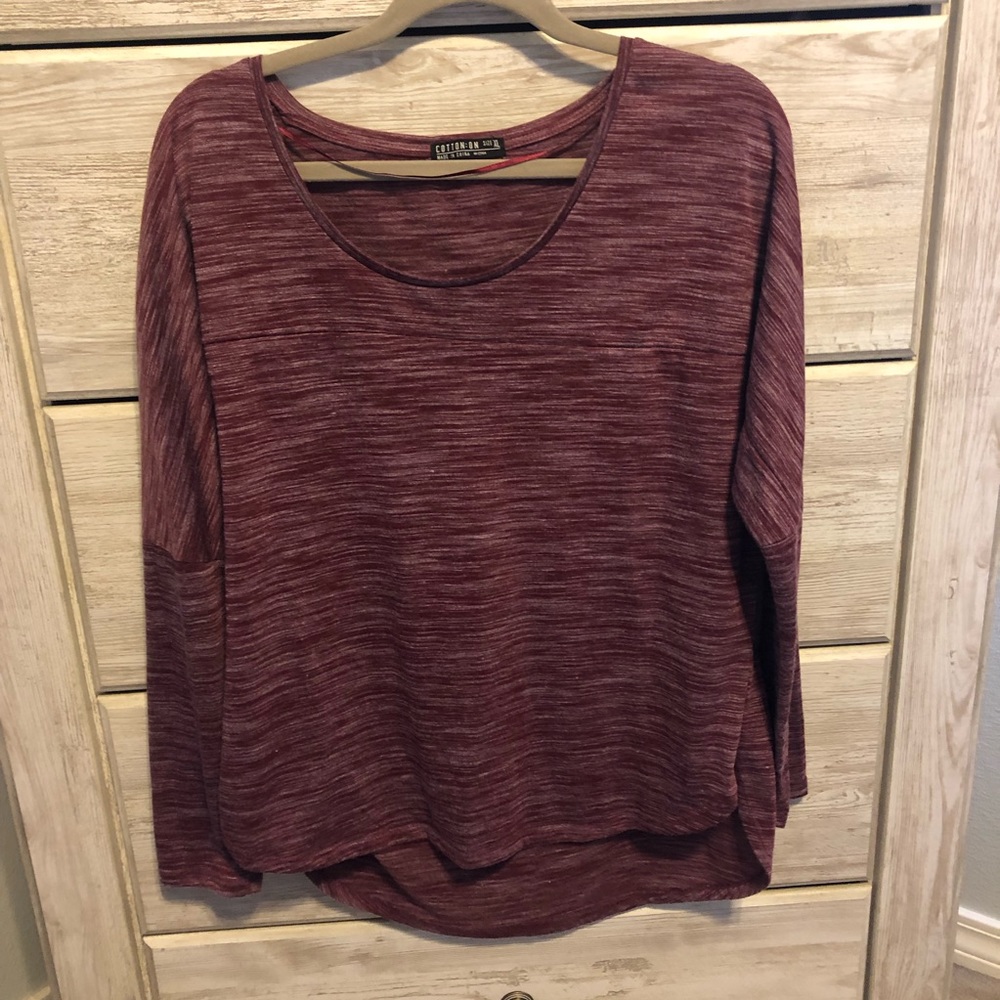 Cotton On Wine Long Sleeve